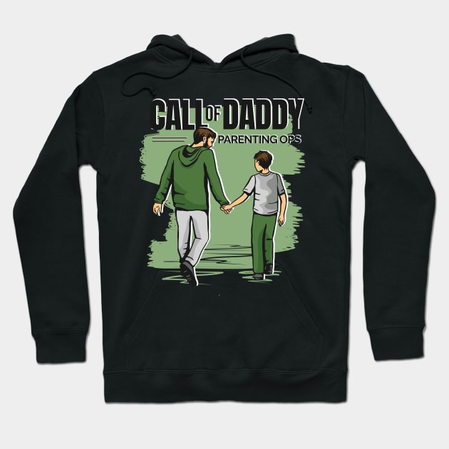 Call of Daddy Hoodie by tommytyrer